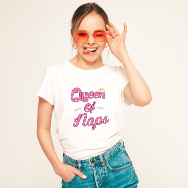 Camiseta Rainha das Naps (Criador carregado)