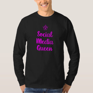 Camiseta Rainha das Redes Sociais