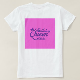 Camiseta Rainha de Aniversário