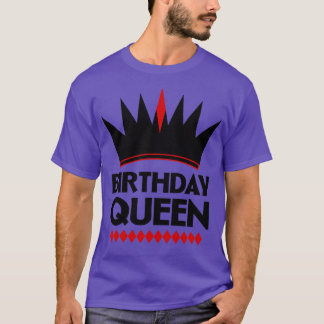 Camiseta Rainha de aniversário