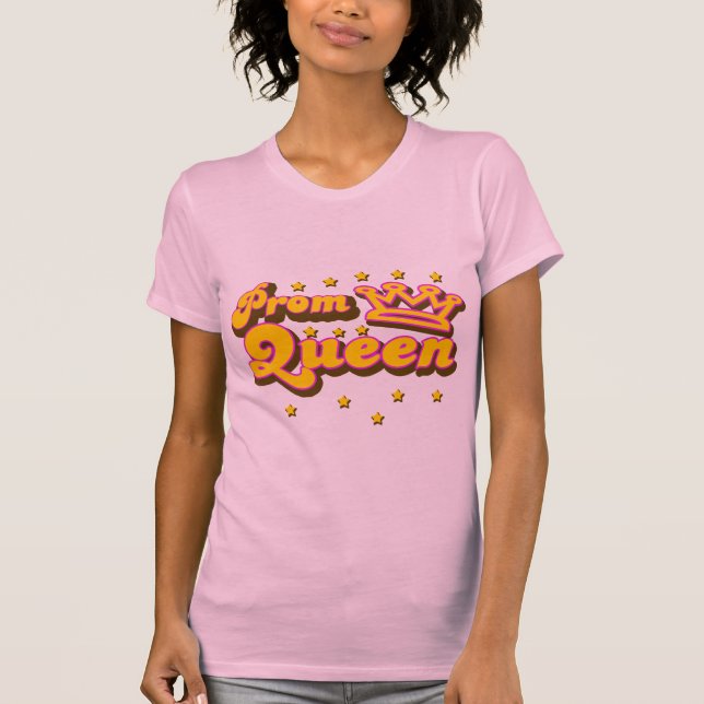 Camiseta Rainha de baile de formatura (Frente)