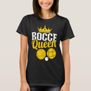 Camiseta Rainha de Bocha Jogadora de Boccia Bolas
