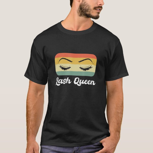 Camiseta Rainha de Cílios Rainha da Beleza (Frente)