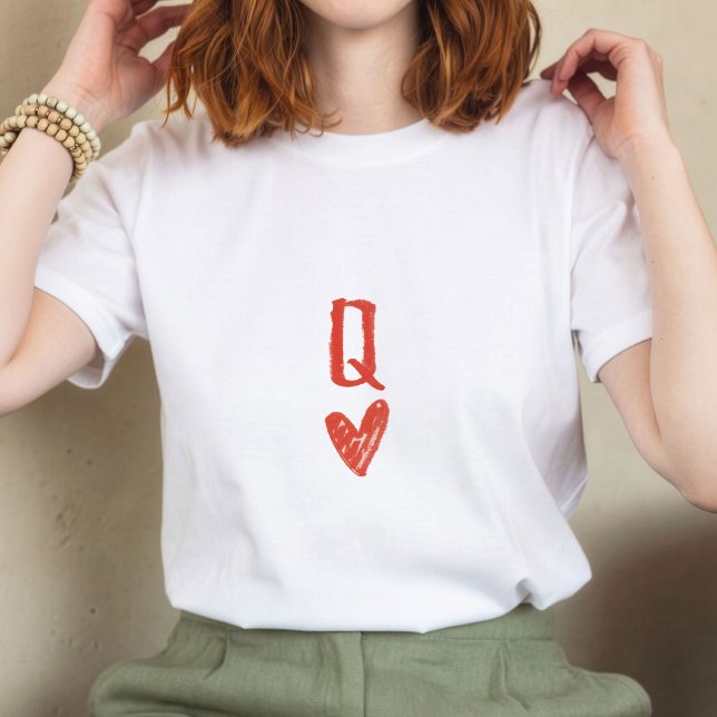 Camiseta Rainha de Copas (Queen of Hearts T-Shirt)