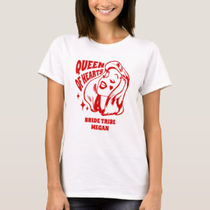 Camiseta Rainha de Copas Tribo de Amigas da Noiva