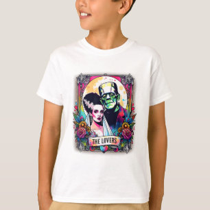 Camiseta Rainha De Corações Para Mulheres Vintage Poker Jog
