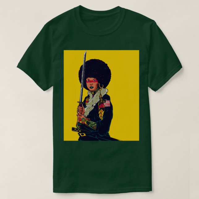 Camiseta Rainha de Escada de Espadas Fierosas (Frente do Design)