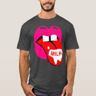 Camiseta Rainha de Gay de Drag Fabulosa e Idosa do Leite de