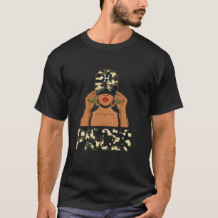 Camiseta Rainha de Peixes Mulheres Negras Afro Africanas Zo