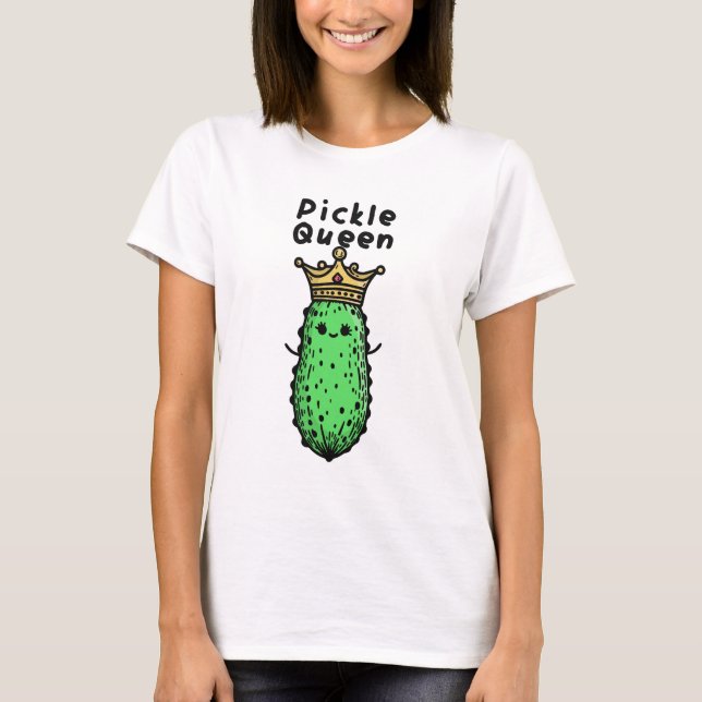Camiseta Rainha de picles (Frente)