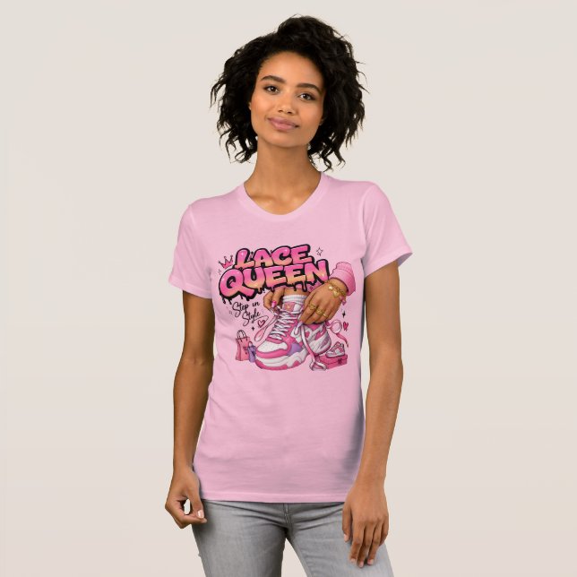 Camiseta Rainha de Renda (Frente Completa)
