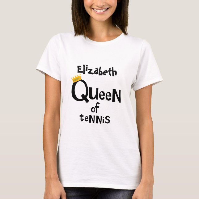 Camiseta Rainha de Tênis (Frente)