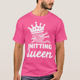 Camiseta Rainha de Tricô