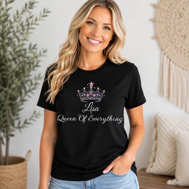 Camiseta Rainha de Tudo (Criador carregado)