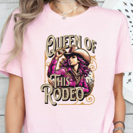 Camiseta Rainha deste Tee Rodeo, Presente de Cowgirl, Chefe