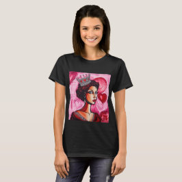 Camiseta Rainha dia de os namorados