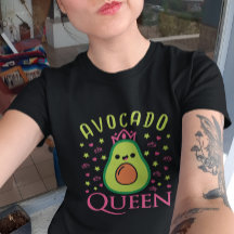 Rainha do Abacate Fofa com Coração Keto Garota Coz