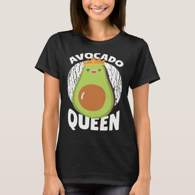 Camiseta Rainha do Abacate Mulheres Keto (Frente)