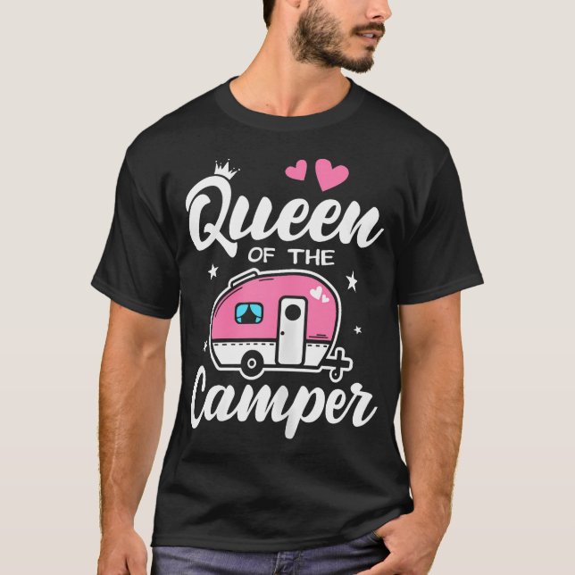 Camiseta Rainha Do Acampamento (Frente)