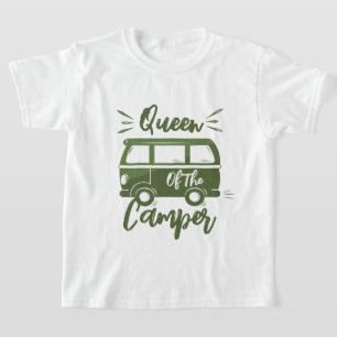 Camiseta Rainha do Camper, presente para a Rainha Camper