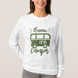 Camiseta Rainha do Camper, presente para a Rainha Camper