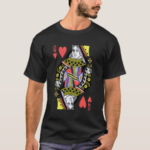 Camiseta Rainha Do Cartão De Halloween