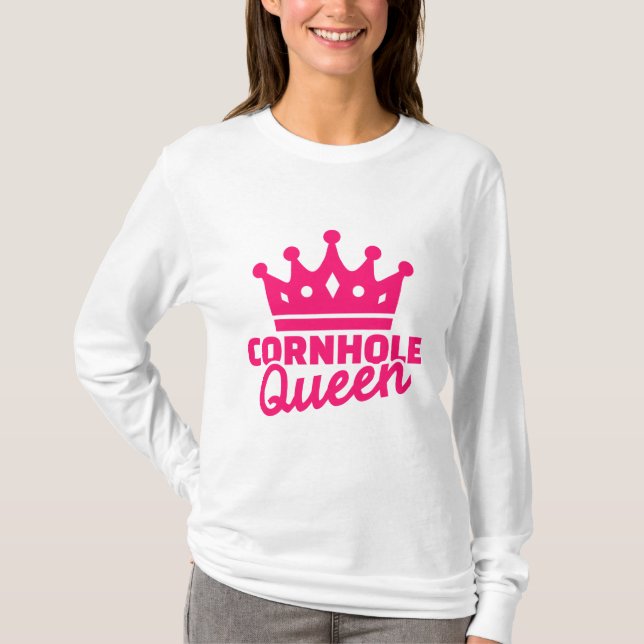 Camiseta Rainha do Cornhole (Frente)