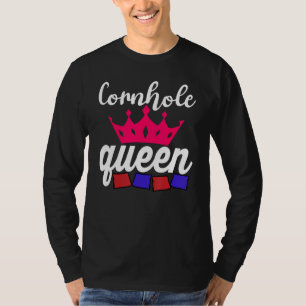 Camiseta Rainha do Cornhole Corn Hole