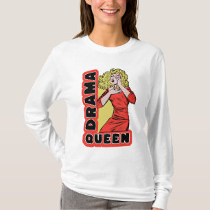 Camiseta Rainha do Drama porque tudo me excita demais