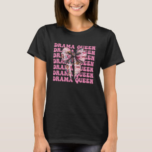 Camiseta Rainha do Drama Teatro Máscara Ator Atriz Teatro G