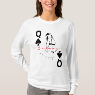 Camiseta Rainha do Espadas Bikini Garota Trovão