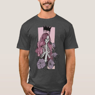 Camiseta rainha do esqueleto
