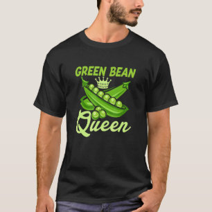 Camiseta Rainha do Feijão Verde Veganismo Legume
