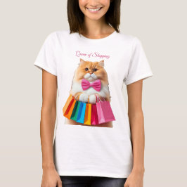 Camiseta Rainha do Gato Comprado