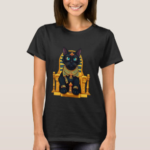 Camiseta Rainha do Gato do Antigo Egito