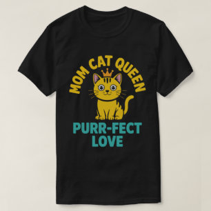 Camiseta Rainha do Gato Mãe