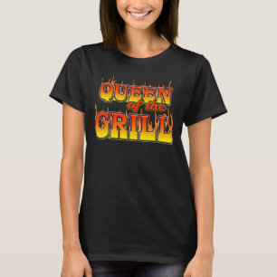 Camiseta Rainha do Grill pelas Mulheres que Adoram Grill