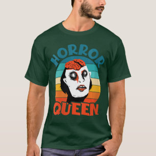 Camiseta Rainha do Horror Feminino Fã de Filme de Terror VN