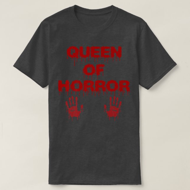 Camiseta Rainha do Horror Halloween (Frente do Design)