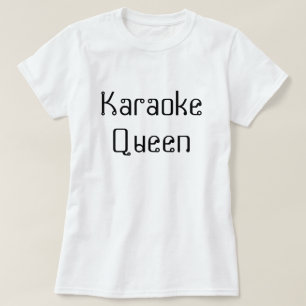 Camiseta Rainha do karaoke