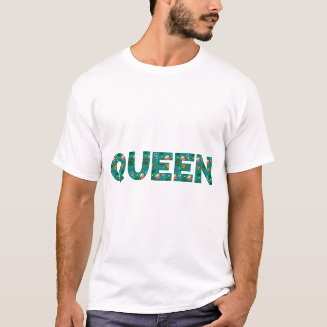 Camiseta Rainha do Natal (Frente)