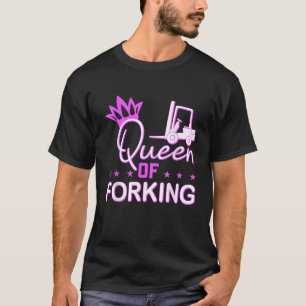 Camiseta Rainha do Operador de Empilhação