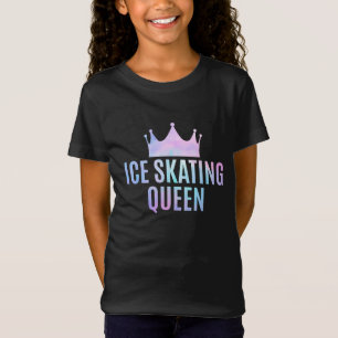Camiseta Rainha do Patinagem no Gelo - Amantes do Patinagem