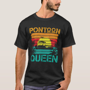 Camiseta Rainha do Pontão Estilo Vintage Retro   Barco Pont