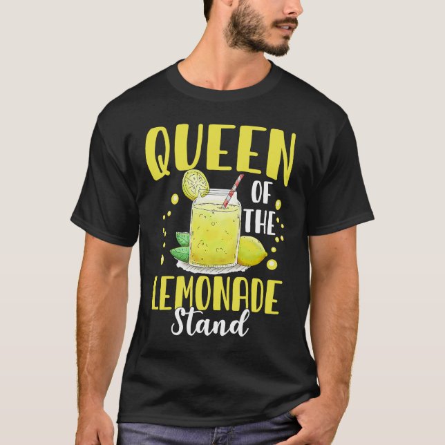 Camiseta Rainha do Refreshme de Verão de Limonada Kiosk (Frente)
