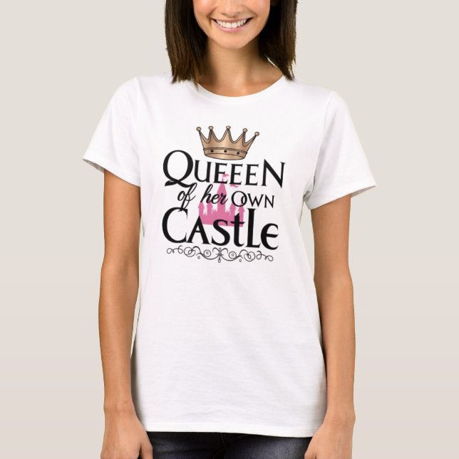 Camiseta Rainha do seu castelo 1 (Frente)