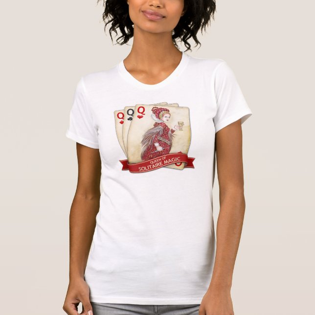 Camiseta Rainha do SOLITÁRIO (Bathory) (Frente)