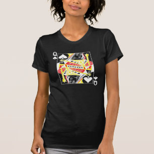 Camiseta Rainha do t-shirt das pás
