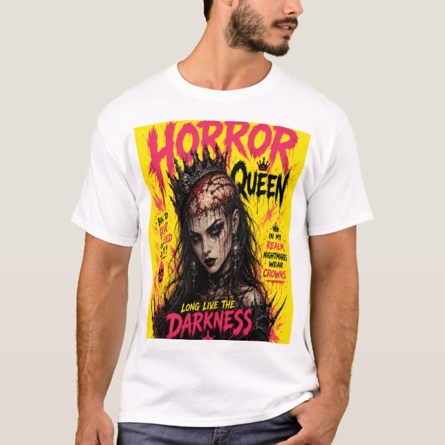 Camiseta rainha do terror  (Frente)