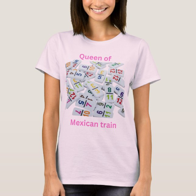 Camiseta Rainha do trem mexicano (Frente)